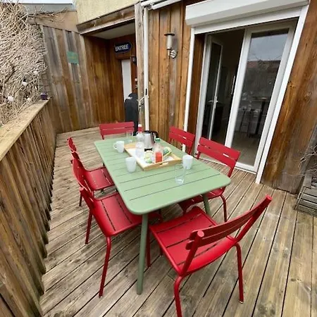 Villa Tilla 110 M2, Terrasse Babyfoot Flechettes Arcachon Exterior photo